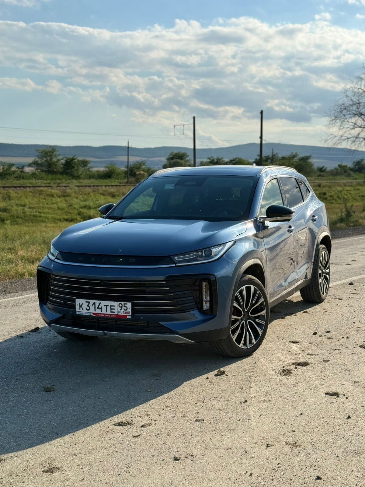 Exeed TXL рестайлинг